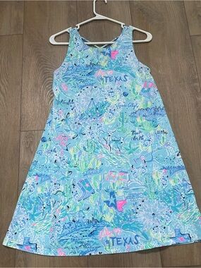Lilly Pulitzer Texas Print Sleeveless Sundress